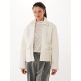 Mexx Felted Jacket Cream Dames - Maat S