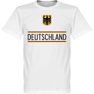 Duitsland Team T-Shirt 2020-2021 - Wit - 3XL