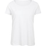 B&C Triblend - Dames-T-shirt - Ronde Hals - Gecertificeerd STANDARD 100