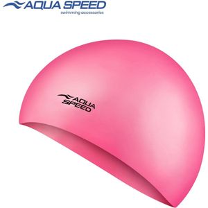 Aqua Speed Siliconen Badmuts - Roze