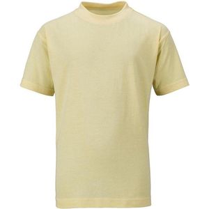 James and Nicholson Kinderen/Kinderen Basic Tee (Lichtgeel)