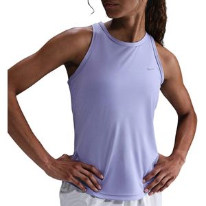 Nike - Tempo - Dames Tanktop - Paars - Dri-Fit Technologie, 100% Polyester