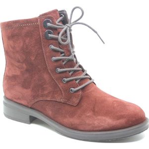Hartjes 172.1303 halfhoge veterboot roodbruin suède maat 4