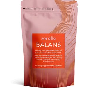 Sorelle Balans - Hormoon Support - Overgang Supplement - (Pre) Meno Support - Speciaal voor vrouwen