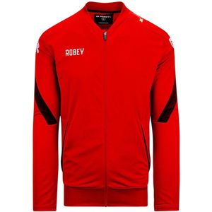 Robey Robey Counter Sportjas - Maat 128  - Unisex - rood - zwart
