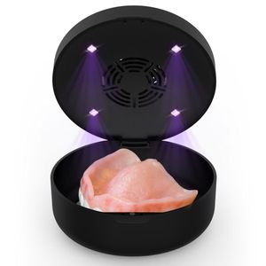 Kunstgebit Bakje - Gebitsbakje - Prothese bakje - Beugel - Reinigingsapparaat - Ultrasonisch cleaner - Ultrasone -Gebitsbakje - Beugelbakje - Zwart