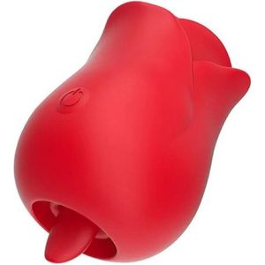 Roos luchtdruk vibrator - Luxe vibrator - Bef- Zuig - Clitoris - 6 zuig vibratie standen