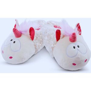 Pantoffels Eenhoorn Theodor - Groen - Sneeuwpak - Comfortabele Huisschoenen