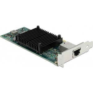 Delock - PCI Express x8 - Netwerkkaart - Zwart - 10 Gigabit LAN, Intel 82599EN, Ondersteunt 9k Jumbo Frames
