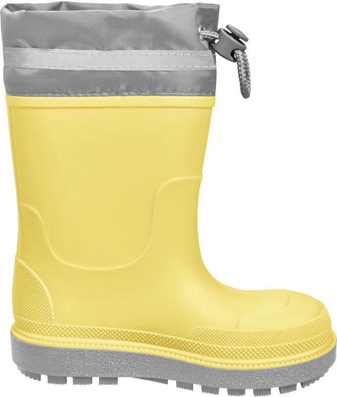 Playshoes - Gevoerde Regenlaarzen - Geel - Uniseks - 24 EU
