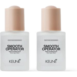 2 stuks - Keune - Smooth Operator - Hyper Smooting Serum 30 ml