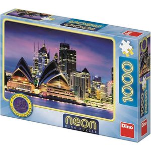 Dino Legpuzzel van Opera House in Sydney - Glow in the dark van 1000 stukjes - Volwassenen en Kinderen