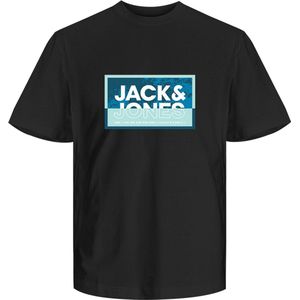 JACK&JONES PLUS JCOLOGAN SUMMER PRINT TEE CREW NECK PLS Heren T-shirt - Maat EU3XL US1XL