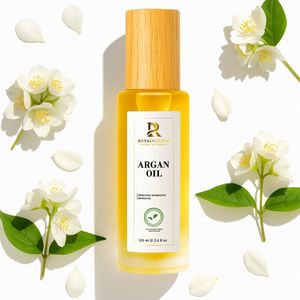 RNCosmetics - Arganolie Puur 100 ml + Gratis Applicatorfles - Voor haar, huid, gezicht en Nagels - 100% Puur & Biologisch - Argan Olie Koud Geperst.