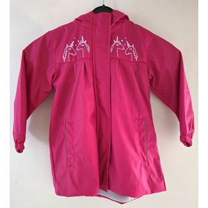 Regenjas Meisjes Eenhoorn Roze Maat 92/98