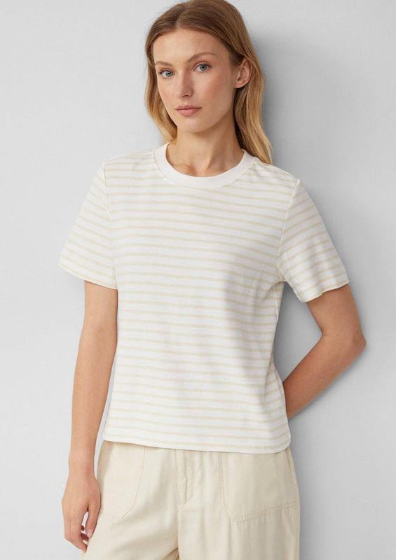 s.Oliver - T-shirt - Streepmotief - Katoen