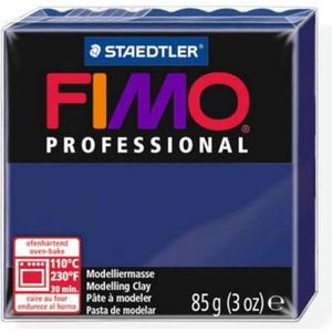 FIMO professional - ovenhardende, professionele boetseerklei blok 85 g - Marineblauw