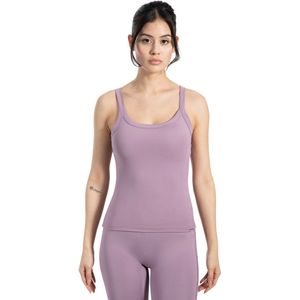 Smilodox - Missie - Tanktop - Dames - Nauwsluitende Pasvorm - Smalle Bandjes