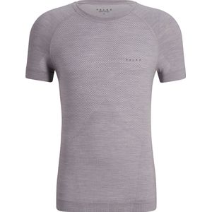 FALKE Wool-Tech Light thermoregulerend anti zweet Thermisch Ademend Sneldrogend sportondergoed sportshirt heren grijs - Maat L
