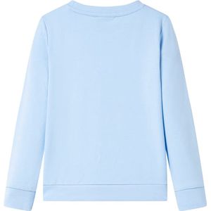 Kindertrui Lichtblauw - Maat 128 - Regenboog & Konijn
