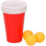 Lifetime Beer Pong - 3 Ping Pong Ballen - 6 Bekers - Spel