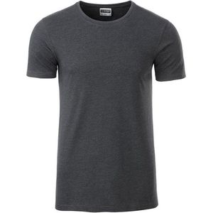 James and Nicholson - Heren Standaard T-Shirt (Grijs)