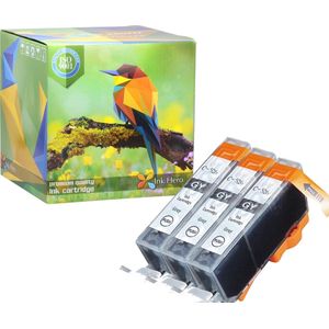 Ink Hero - 3 Grijzen - Inktcartridge / Alternatief voor de Canon CLI-526, PGI-525, PIXMA MG6150, MG6250, MG8150, MG8250