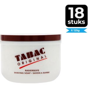 Tabac Original - Shaving Soap - Bowl 125gr - Voordeelverpakking 18 stuks