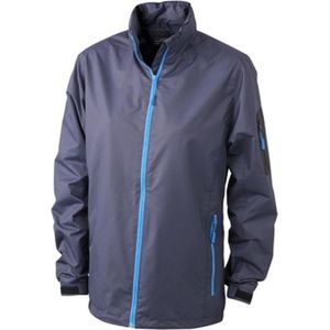 James and Nicholson Vrouwen/dames Windbreker (Marine/Aqua Blauw)