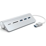 Satechi Aluminium USB 3.0 Hub & Card Reader