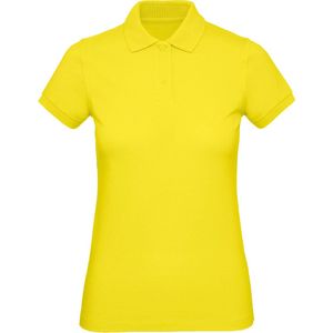 B&C Ladies' organic polo shirt CGPW440 - Solar Yellow - XXL