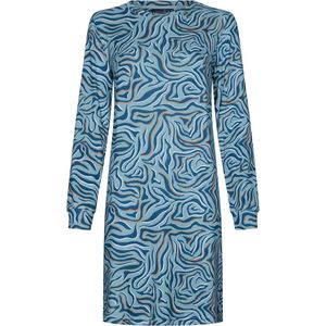 BLACK FRIDAY Pastunette Nachthemd Wild Dreams - Soft touch - Turquoise - Maat 38