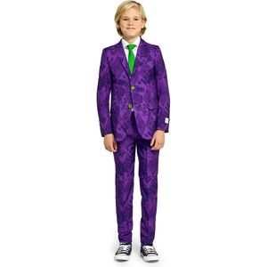 OppoSuits Tiener The Joker™ - Jongens Pak - Joker Kostuum Halloween - Paars - Maat: EU 158/164 - 14 Jaar
