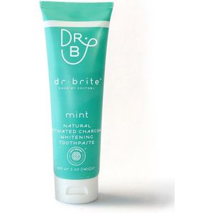 Dr. Brite 100% Natuurlijke Tandpasta met charcoal (houtskool) voor witte tanden en gezond tandvlees