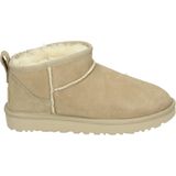 UGG Enkellaarsjes Dames / Laarzen / Damesschoenen - Suède  - 1116109 - Zand - Maat  37