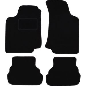 Zwarte veloursmatten voor: Volkswagen Golf III cabrio, hatchback, stationwagen (1993-2002)