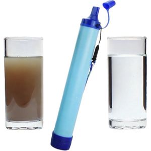 Waterfilter noodpakket -Waterfilters Survival - Waterzuiveringsapparaten - Waterfiltersysteem - Voor Noodpakket en Noodsituaties - Kraanwaterfilter - Noodpakket - Waterfilterpatronen - Waterzuiveringssysteem - Filterwell - Strawfilter- Survival filt