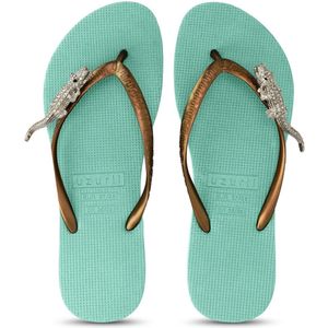 Uzurii Silver Crocodile Switch - Mintgroen