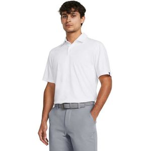 Under Armour Golf Tee To Green Lb Korte Mouw Poloshirt Wit M Man