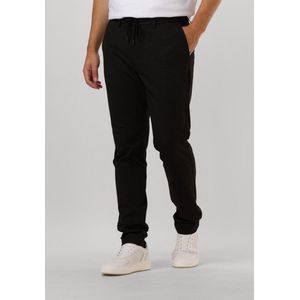 Dstrezzed The Lancaster Tapered Jogger Pattern Sweat Broeken Heren - Zwart - Maat 28/32