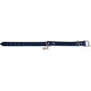 Jack and Vanilla halsband bruin leder VINTAGE Timeless 40 cm x 25 mm - nek nek 27-34cm tip : meet de halsomtrek van uw hondje