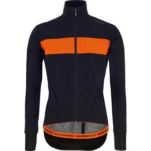 Santini Fietsjack lange mouwen Blauw Heren - Guard Mercurio Rain Jacket Nautica Blue - XL