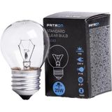 Patron - E27 Kogel Gloeilamp - Dimbaar - 25W - 2700K - 170 Lumen