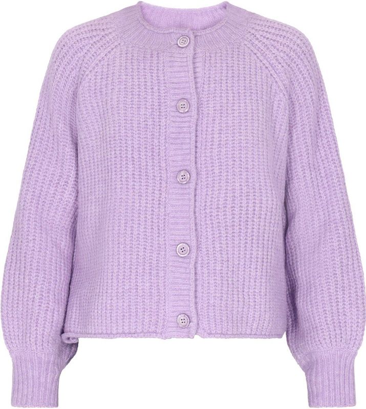 DreiMaster - Vintage - Gebreid Vest - Lavendel