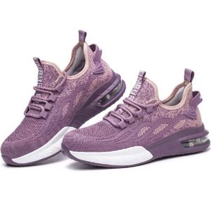 Werkschoenen - 37 - S1P - Dames - veiligheidsschoenen voor op het werk - Sneakers - Sneakers voor op het werk - Schokbestendig - Ondoordringbare zool - Antislip - Stalen neus