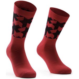 Assos Monogram Evo Sokken Rood EU 35-38 Man,Vrouw
