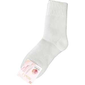 green-goose® Alpaca Damessokken - 1 Paar - Maat 35-38 - Wit - 95% Alpaca Wol - Heerlijk Zacht - Uitstekende Kwaliteit - Lekker Warm en Rekbaar