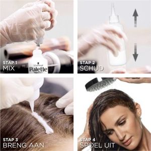 Schwarzkopf Poly Palette - Haarverf - 850 - Mokkabruin - 4-6 - 115ml x 3