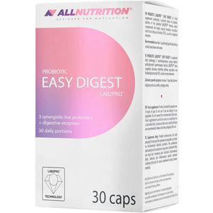 Allnutrition | Probiotica Easy Digest LAB2PRO | 30 capsules 30 servings | Supplement | Darmflora | Spijsvertering | Nutriworld