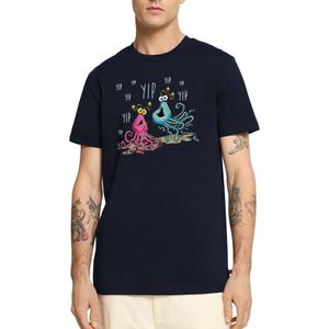 Sesamstraat Yip Yip Alien Premium T Shirt Heren